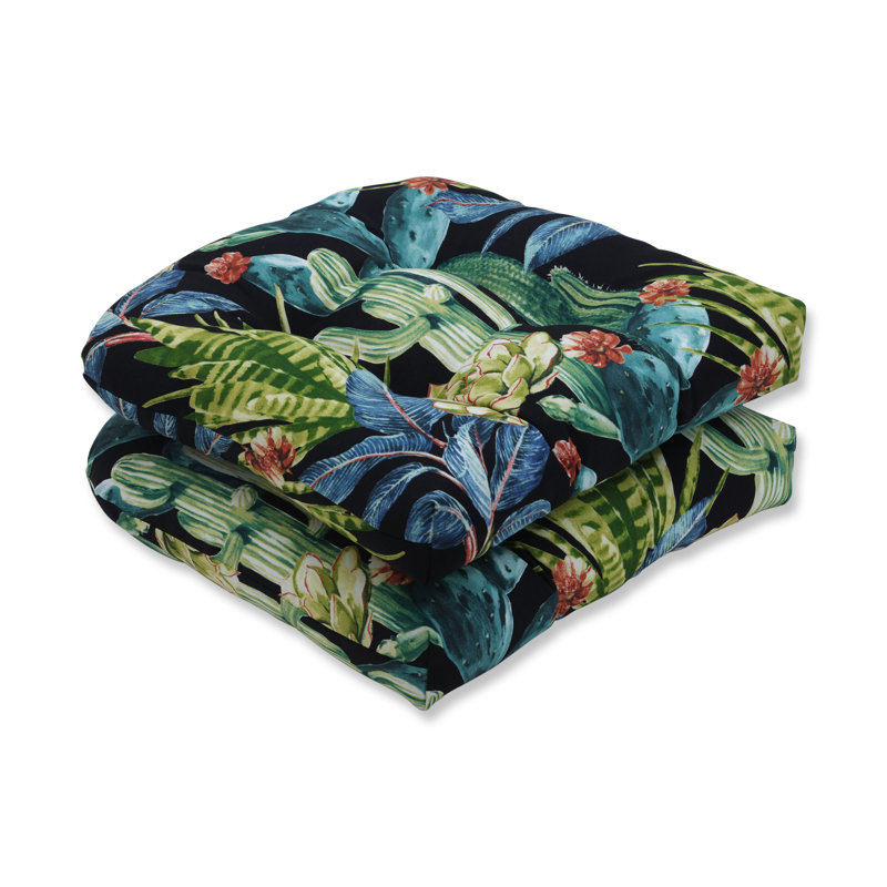 World Menagerie Serafina Ebony Wicker Indoor/Outdoor Rocking Chair